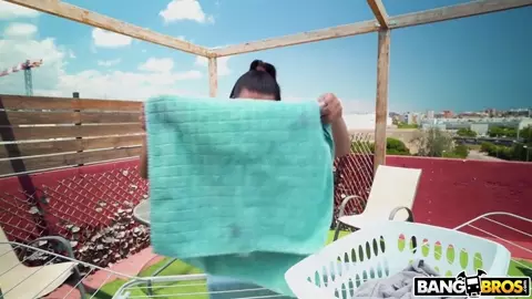 MyDirtyMaid – Camila Palmer Fucking On A Roof With A View