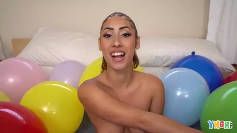 Bang YNGR – Kira Perez Shows Us What’s Poppin With Some Balloon Tricks
