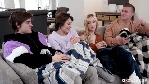 SisSwap – Cozying Up To Stepsis Jazmin Luv And Nicole Aria