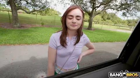 BangBus – Reese Robbins Fucking Grandpa For Cash