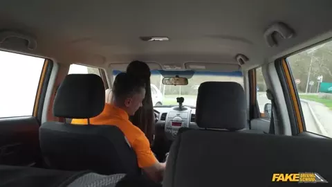 FakeDrivingSchool – Luna Truelove Asian Learns How to Drive Stick