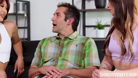 FamilyStrokes – Million Dollar Teens Aria Lee And Mina Luxx