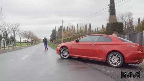 PublicPickUps – Megan Fiore Sexy Scooter