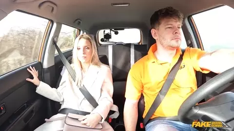 Lucky Bee Road Rage Followed By Rough Fuck