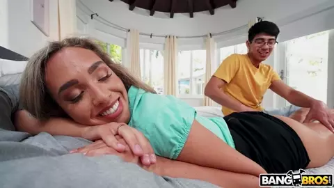 Stepmom Briana Banderas From Foot Massage To Doggystyle By Stepson