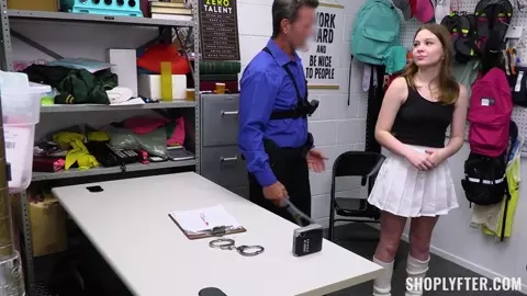 Adrianna Jade hand job to Security