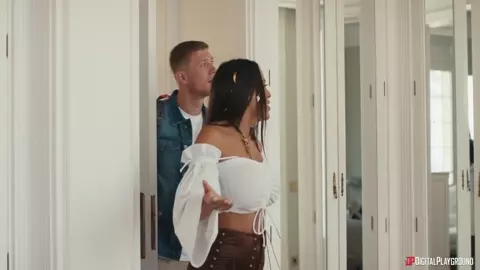 Hot sluts Luna Star And Ariana hooking Up Tourist for Van Sex