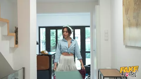 Horny Stepsister Tasha Lustn Caught Masturbating