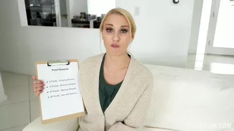Lazy Stepson Works Hard To Gain Rewards And Fuck Hot Stepmom Julia Robbie’s Pussy