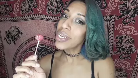 GoldenLace - Mommy Dirty Talks Sucking A Lollipop