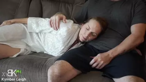 Kymber Leigh - Mommy and Son Share A Couch