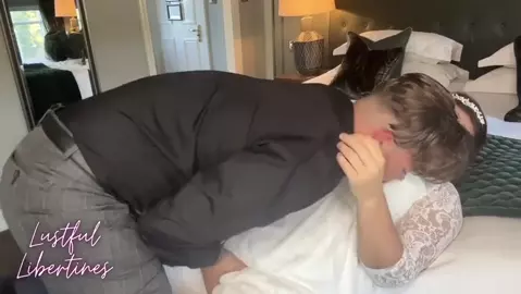 Pregnant Daughter-in-law Creampied Minutes before her Wedding