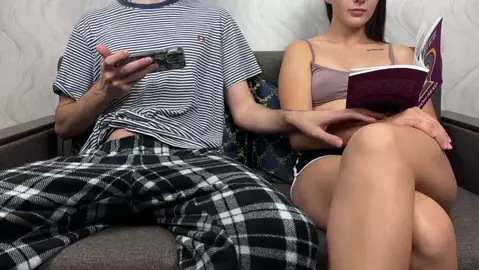 Kitty - Brother Put My Hand On His Dick!