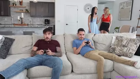 Crystal Clark & Isabel Love - Your Stepmom Is On My Lap - S4:E4