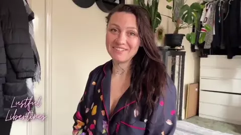 Lustful Libertines - Mom Catches Me Filming Her Down Blouse and Lets Me Cum On Her Hairy MILF Pussy