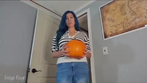 Freya Reign - Pumpkin Fucking Punishment by Mommy