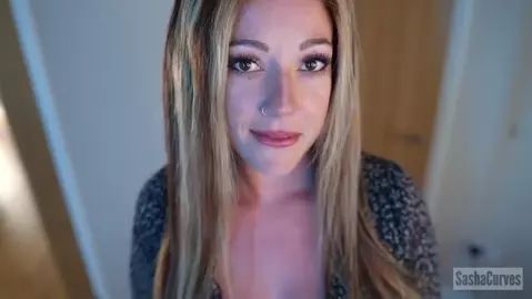 SashaCurves - Mommy Can’t Resist Your Huge Cock