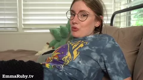 Emma Ruby - Sharing a Bed with Sis makes you Horny