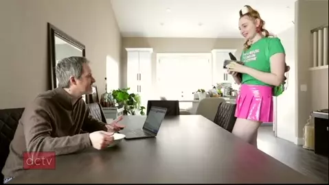 Delilah Cass - Daddy Punishes Slutty Short Skirt Teen