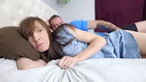 Son Sneaks into Moms Bed and FUCKS HER HARD