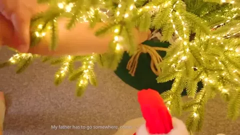 Moms Christmas Tree Trouble