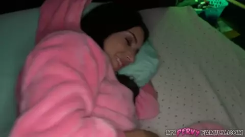 Tia Cyrus – Pink Onesie Butt Flap Fiasco – MyPervyFamily