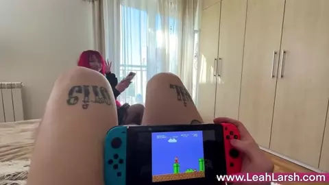 Leah Meow – Sis Says PLAY WITH MY PUSSY not the NINTENDO
