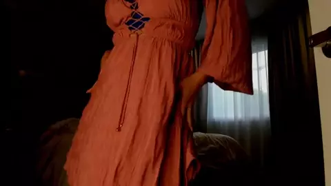 Missbehavin26 – Caught mom making the bed – striptease