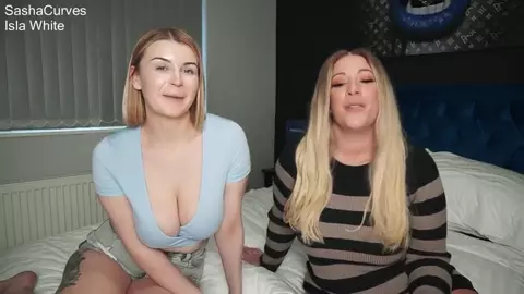 Sasha Curves, Isla White – Mom & Sister Son’s Mesmerized Bimbo Sluts