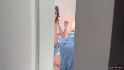 Zoeneli – Hot Redhead Sister Still Lets Him Fuck Her Tight Pussy After She Caught Him Watching