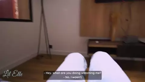 Lil Elle - Unexpected Paris Sleepover with My Stepmom Finished with a Thick Creampie