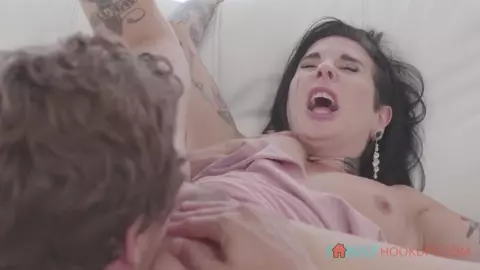Joanna Angel - Tattooed Vixen Joanna Angel screws her stepson to get even with her cheating husband