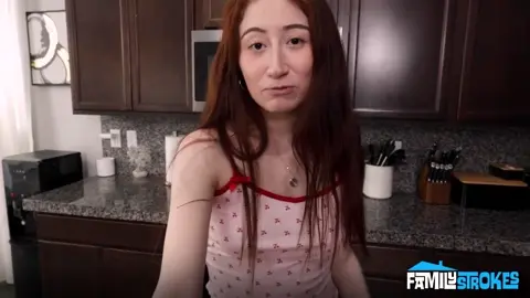 My Big Stepsister’s First Time Cumming!