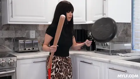 The World’s Luckiest Home Invader vs. Horny Dominant MILF