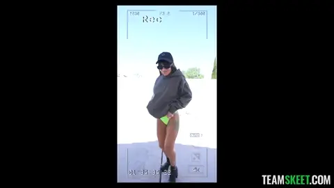 The Girl With the Leg Tattoo: Exhibitionist Babysitter Caught!