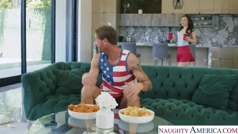 Kimmy Kimm Takes Full Advantage Of Soccer's Halftime To Get Naughty With Her Neighbor