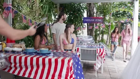 Freeuse 4th of July: Desperate Sorority Girls Earn Their Spot